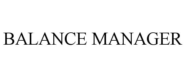 BALANCE MANAGER