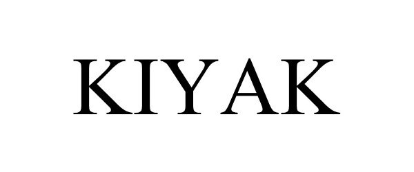 Trademark Logo KIYAK