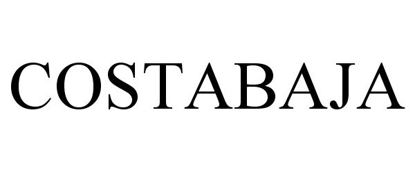 Trademark Logo COSTABAJA