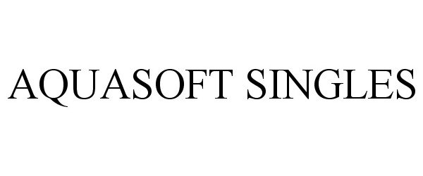  AQUASOFT SINGLES