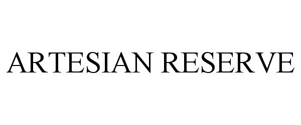  ARTESIAN RESERVE