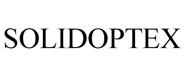 Trademark Logo SOLIDOPTEX
