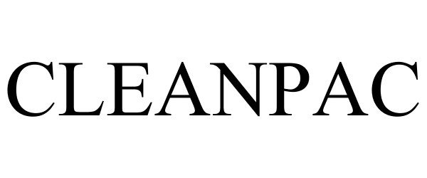 Trademark Logo CLEANPAC