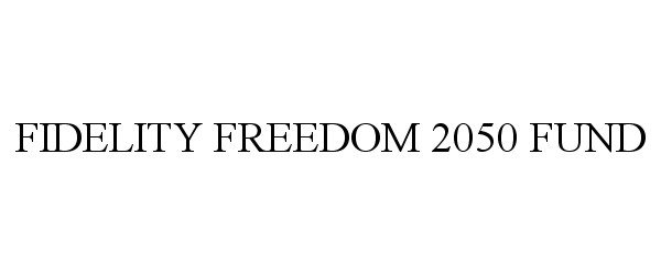  FIDELITY FREEDOM 2050 FUND