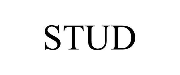 Trademark Logo STUD
