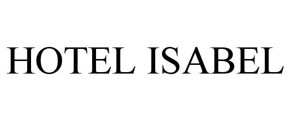  HOTEL ISABEL