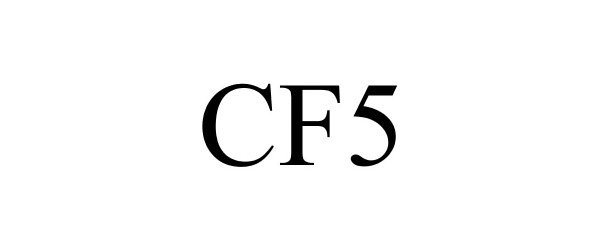 Trademark Logo CF5