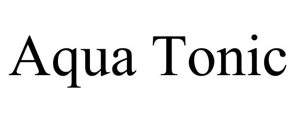 Trademark Logo AQUA TONIC