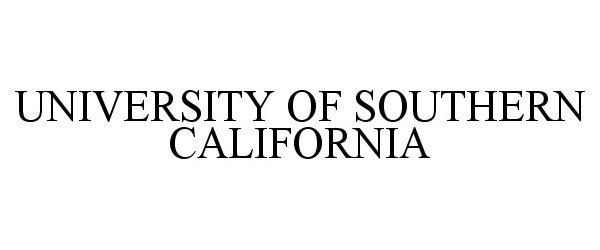 Trademark Logo UNIVERSITY OF SOUTHERN CALIFORNIA