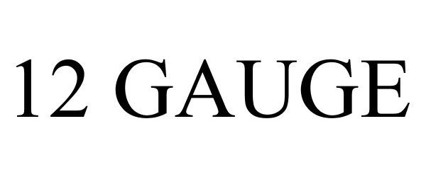 Trademark Logo 12 GAUGE