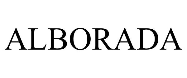 Trademark Logo ALBORADA