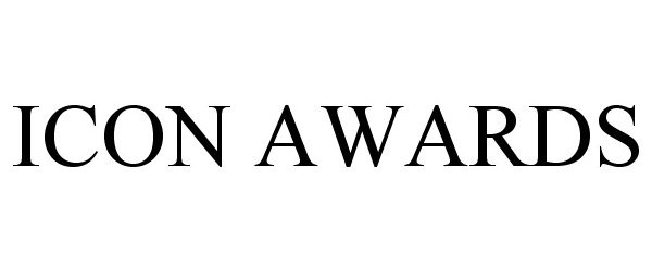 Trademark Logo ICON AWARDS