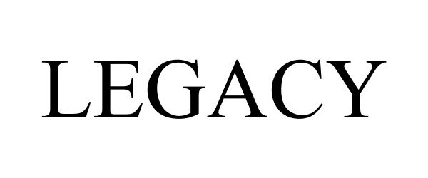 Trademark Logo LEGACY