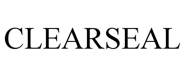 Trademark Logo CLEARSEAL