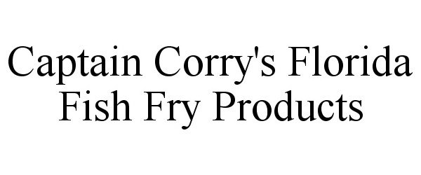  CAPTAIN CORRY'S FLORIDA FISH FRY PRODUCTS