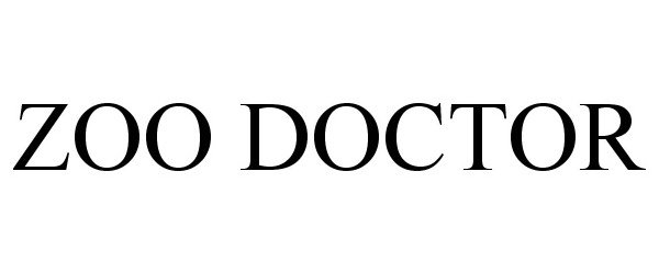  ZOO DOCTOR