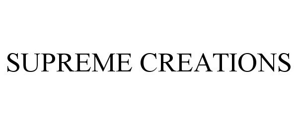  SUPREME CREATIONS