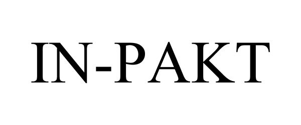 Trademark Logo IN-PAKT