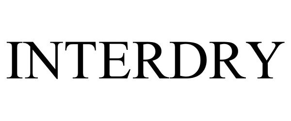 Trademark Logo INTERDRY