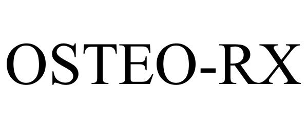 Trademark Logo OSTEO-RX