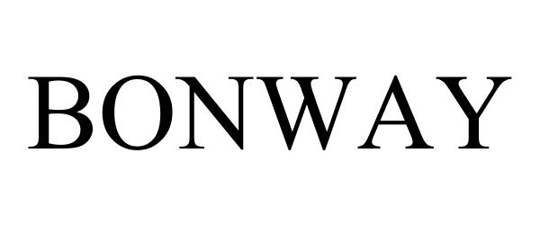 Trademark Logo BONWAY