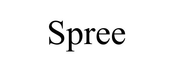 Trademark Logo SPREE