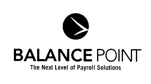 Trademark Logo BALANCE POINT THE NEXT LEVEL OF PAYROLL SOLUTIONS