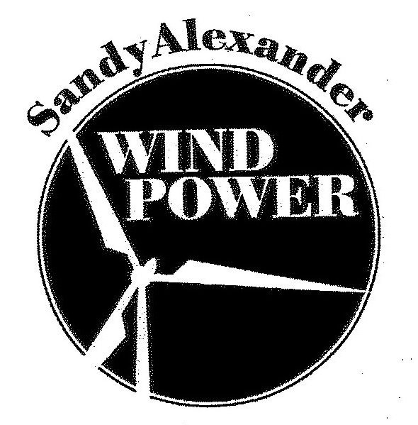 Trademark Logo SANDY ALEXANDER WIND POWER