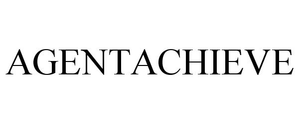 Trademark Logo AGENTACHIEVE