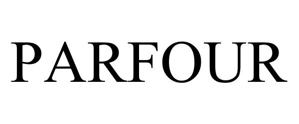 Trademark Logo PARFOUR
