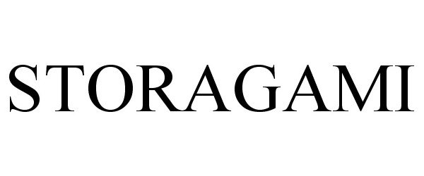 Trademark Logo STORAGAMI