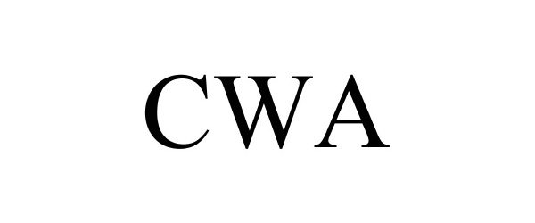 Trademark Logo CWA