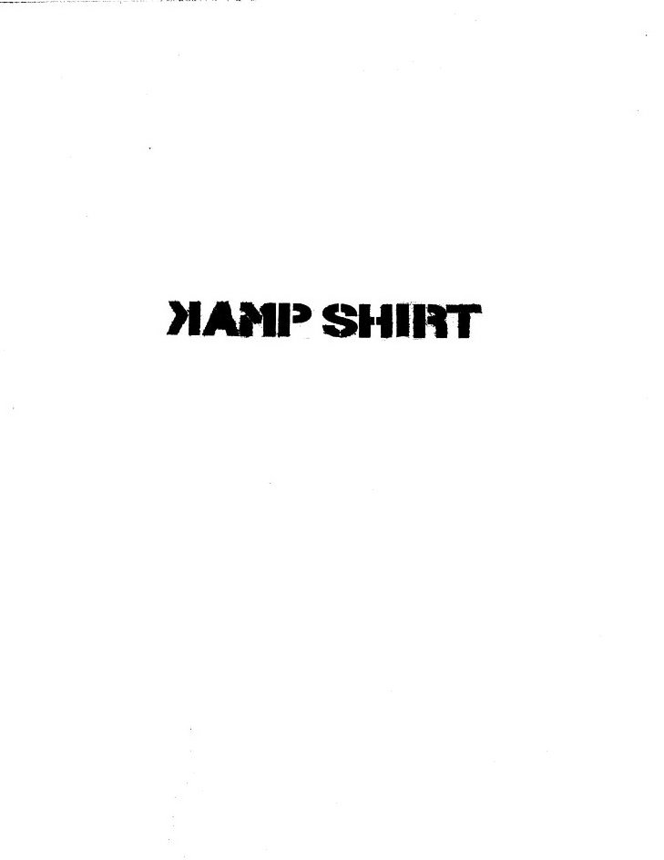  KAMP SHIRT