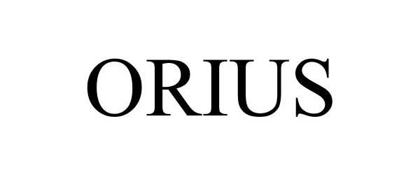 Trademark Logo ORIUS