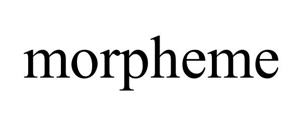 Trademark Logo MORPHEME