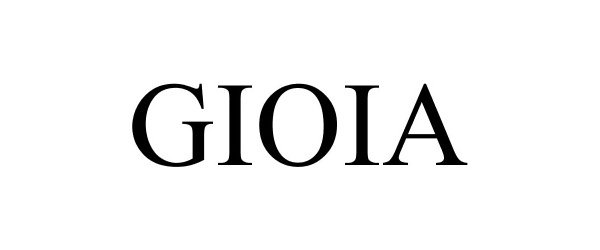 Trademark Logo GIOIA