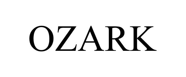 Trademark Logo OZARK