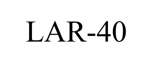 Trademark Logo LAR-40