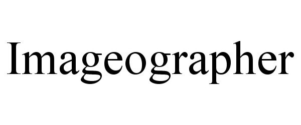  IMAGEOGRAPHER