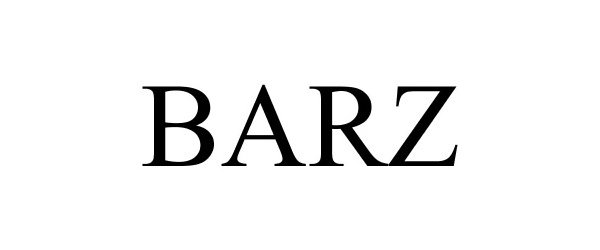 Trademark Logo BARZ