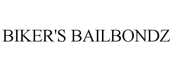 Trademark Logo BIKER'S BAILBONDZ