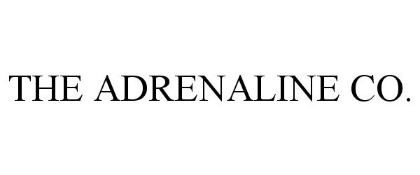  THE ADRENALINE CO.