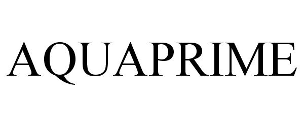 Trademark Logo AQUAPRIME