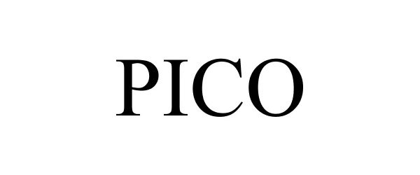 Trademark Logo PICO