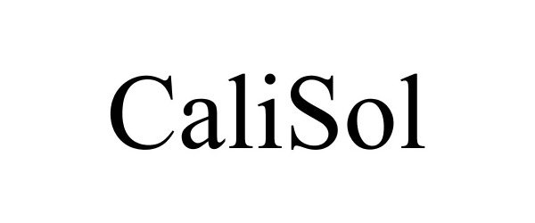 Trademark Logo CALISOL