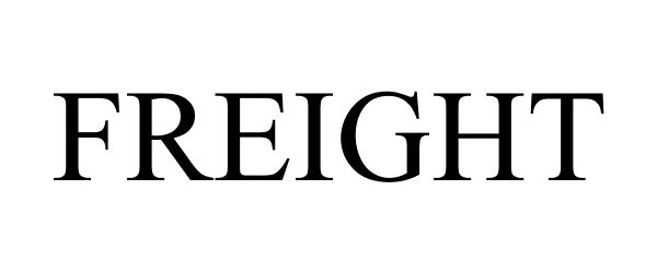 Trademark Logo FREIGHT