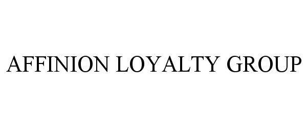  AFFINION LOYALTY GROUP