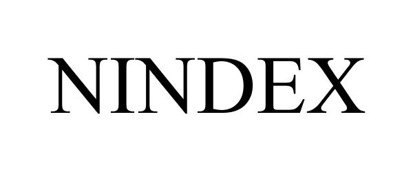 Trademark Logo NINDEX