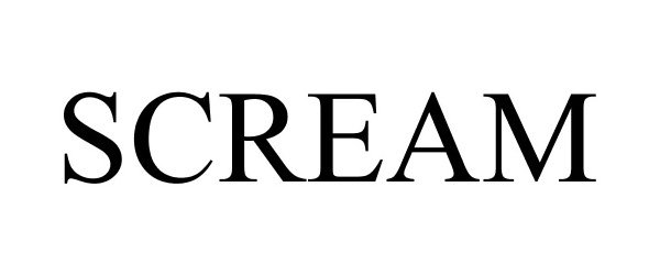 Trademark Logo SCREAM