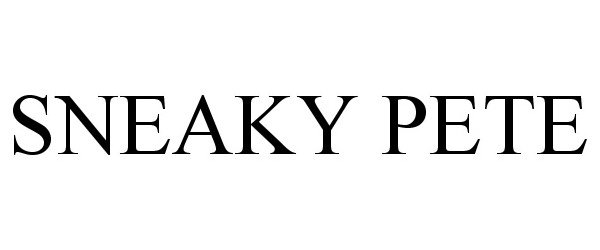 Trademark Logo SNEAKY PETE